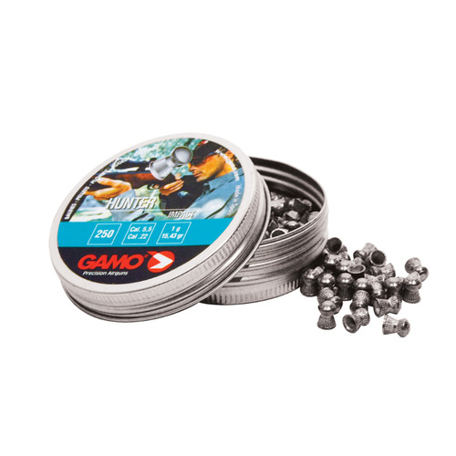 Gamo Hunter Impact Pellets 0.25 Cal 15.43 Grain - GPHUN25