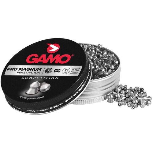 Gamo Pellets Pro-Magnum 0.177 Cal 7.65 Grain - 500 Pcs GPMAGP177