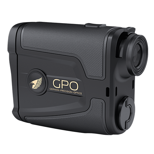 GPO Rangetracker 2000 6x20 Black OLED Laser Rangefinder - GPO-HLRF2000
