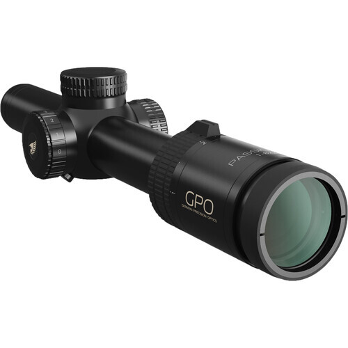 GPO Spectra 8x 1-8x24 30mm with G4i Fiber Reticle Riflescope - GPO-RS800