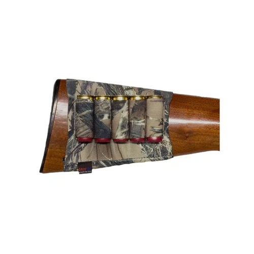 GrovTec Buttstock Cartridge True Timber Camo Open Style Shell Holder Shotgun - GTAC77