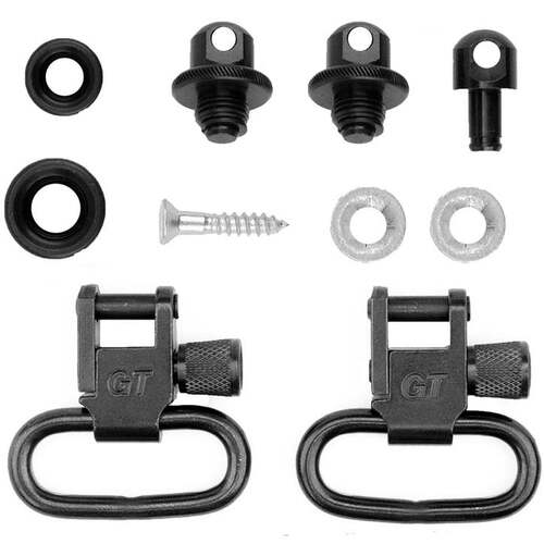 Grovtec Ithaca Magnum 10 Swivel Set 1 loops Black - GTSW11