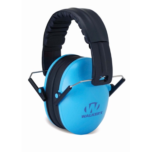 Walkers Folding Baby & Kids Earmuffs For Ages 6 Months To 8 Years - Blue - GWP-FKDM-BL