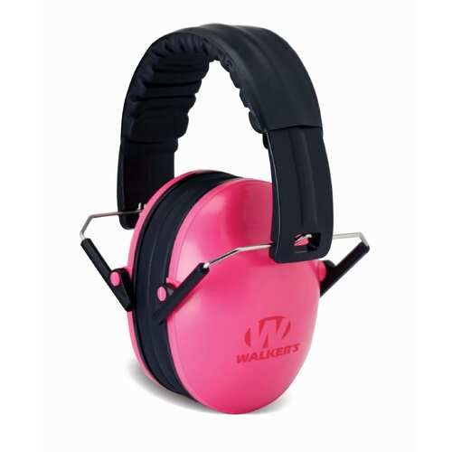 Walkers Folding Baby & Kids Earmuffs For Ages 6 Months To 8 Years - Pink - GWP-FKDM-PK