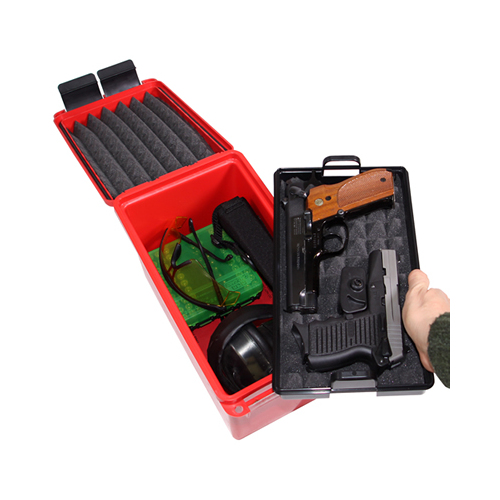 MTM Handgun Conceal Carry Case Red - HCC-30