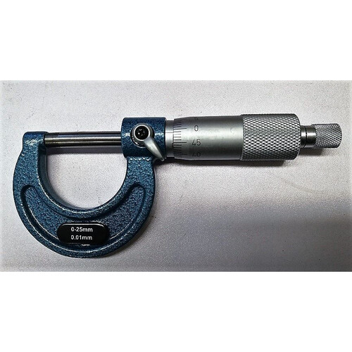 HGL Outside Micrometer (0-25mm) .01mm - HGL-ODM