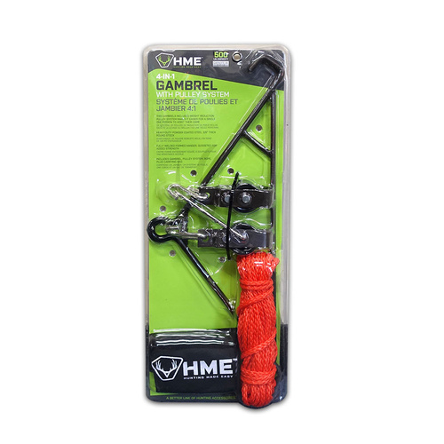HME 4:1 Gambrel with Pulley System - HME-GHG-4