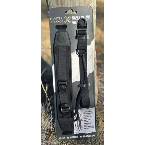 Hunter & Range Field Series Rifle Sling Black Stealth - HNRFSBLKSTLTH