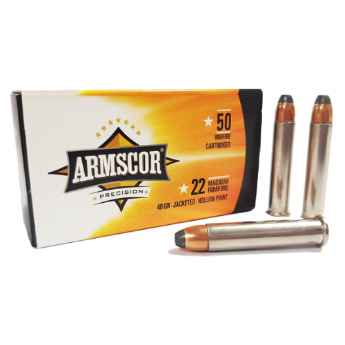 Armscor .22 Magnum RX High Velocity HP 40gr 50 Pk - HR22HM