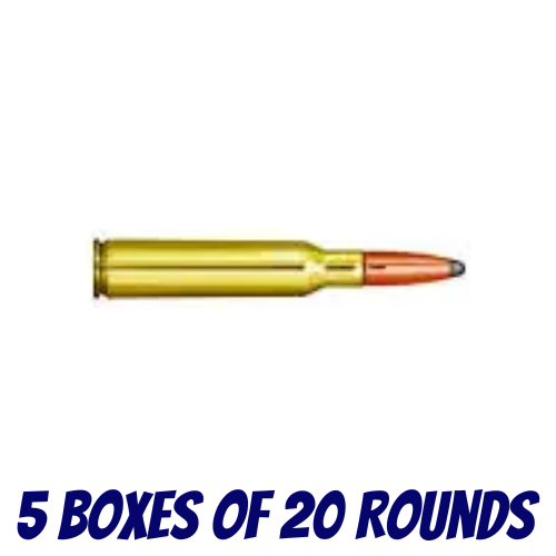 PPU 6.5 Creedmoor 140gr Hollow Point Boat Tail Ammunition - 5 Boxes Of 20 Rounds - HR65CM