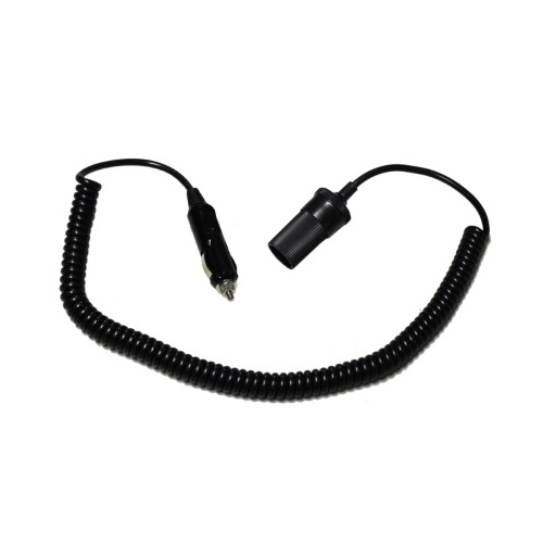 Max-Lume Curly Cord Extension Lead with Lighter Plug and Socket - JG-A1