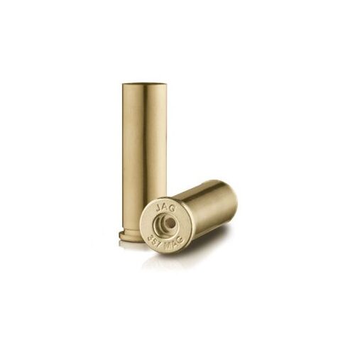 Jagemann Unprimed Brass Cases - 357 Magnum 100 Pack