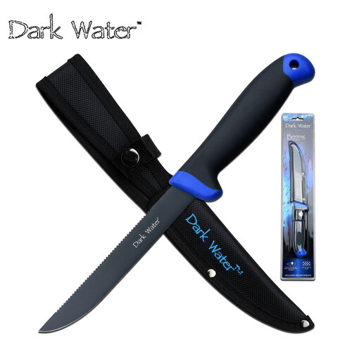 Dark Water Rubber Handle Boning knife - K-DW-FIX002CS