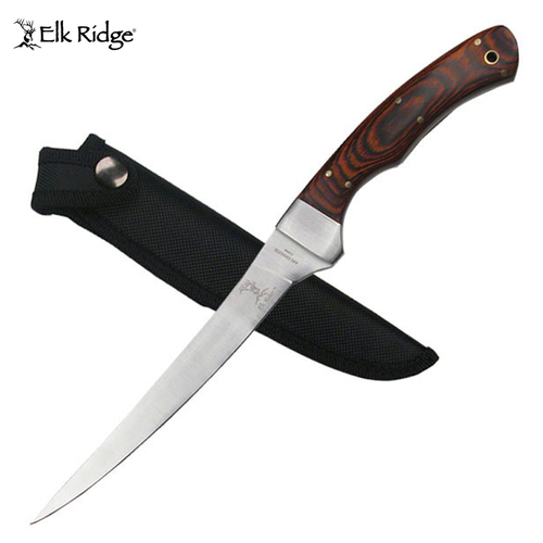 Elk Ridge Fillet Knife w Pakkawood Handle - K-ER-028