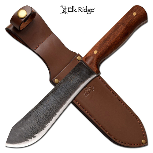 Elk Ridge Cherry Wood Knife - K-ER-200-12L