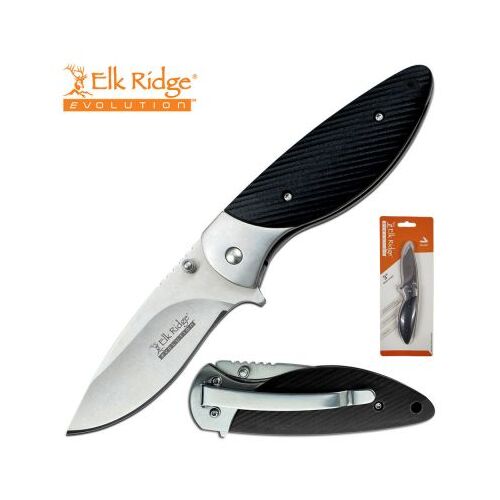 Elk Ridge Evolution Folding Knife - K-ERE-FDR006-BK