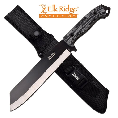 Elk Ridge Evolution Full Tang Machete 374mm - K-ERE-MHT001M-BK