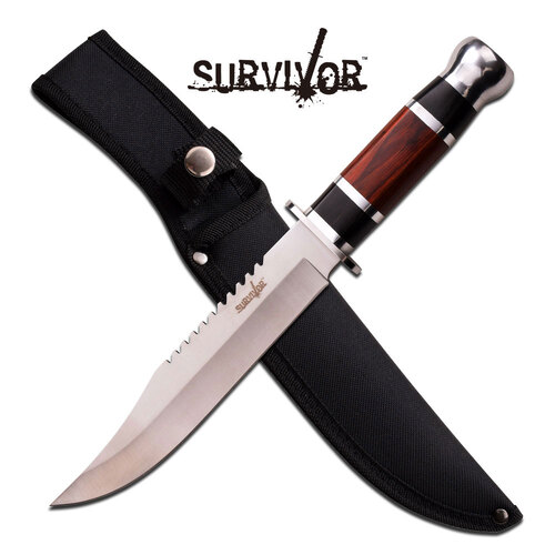 Survivor Wooden Fixed knife - K-HK-781L