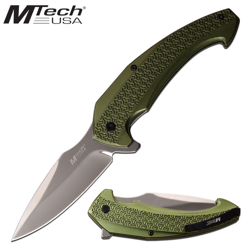 MTech Green Ball Bearing Pivot Pocket Knife - K-MT-1063GN