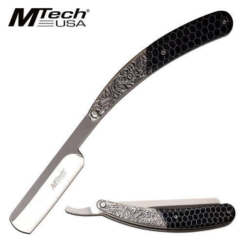 MTech Black Folding Razor - K-MT-1075BK