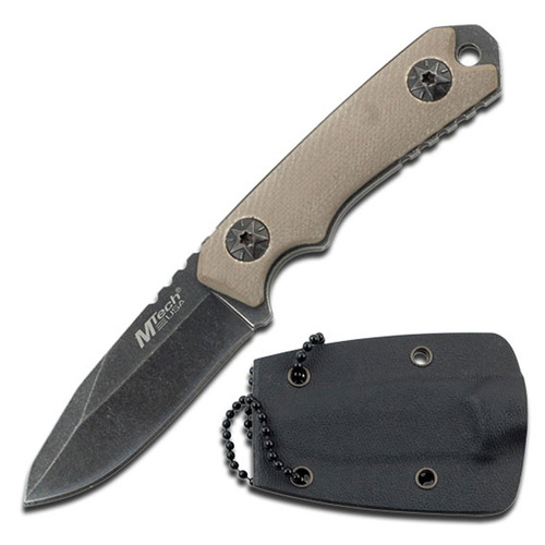 MTech G10 Handle Fixed Blade Knife - K-MT-20-30