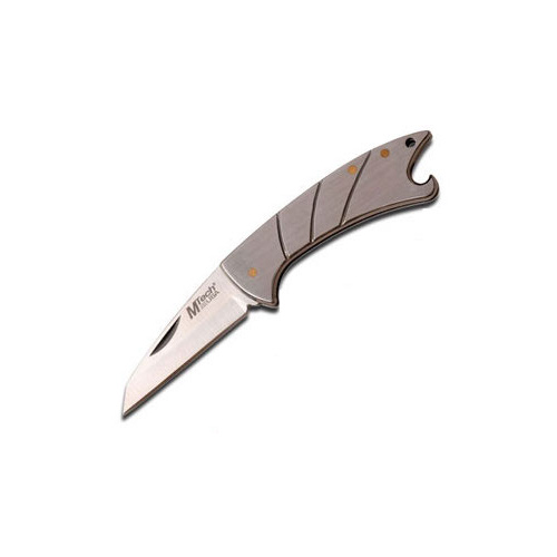 MTech Silver Pocket Knives with Bottle Opener - K-MT-982POP