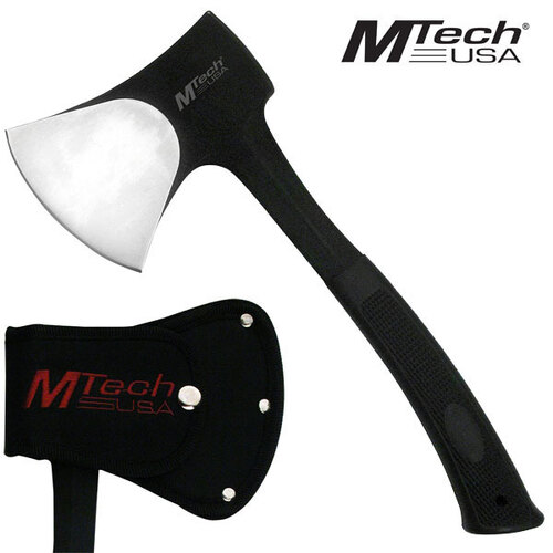 M-Tech Black Axe w Sheath - K-MT-AXE
