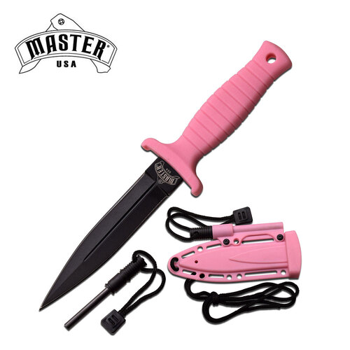 Master USA Pink Dagger with Fire Starter - K-MU-1141PK