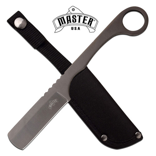 Master Silver Fixed Blade Razor - K-MU-20-01SL