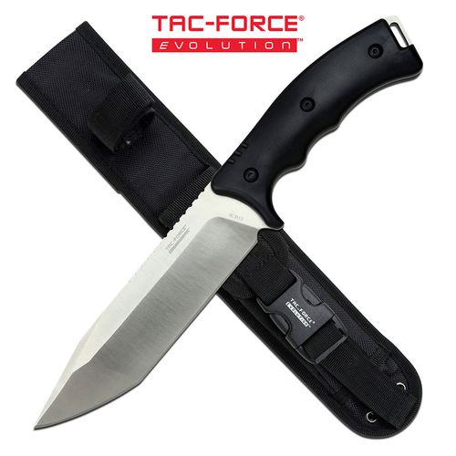 SOG Knives S1TL Bowie 2.0 - 6.4 Black TiNi Finish Plain Edge