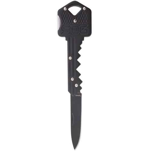 SOG Key Knife Folding Blade in Black - KEY-101
