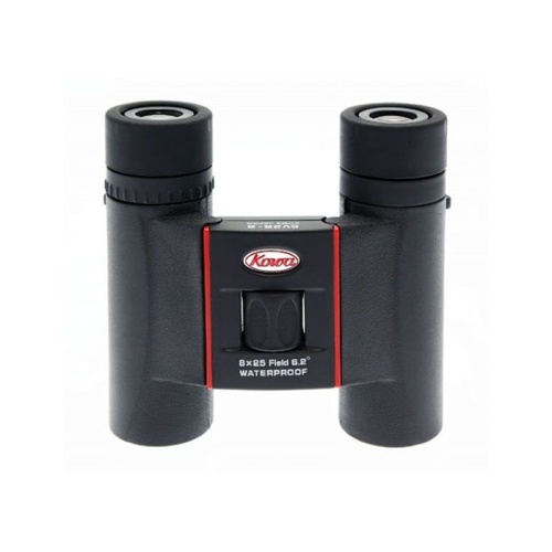 Kowa Dual Central Focus 8x25 SV 25 Series Matte Black Binoculars with C3-Coated Prisms - KWSV-258