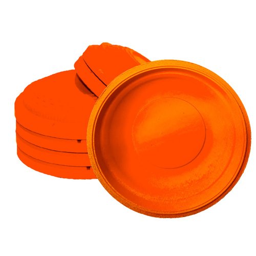 Laporte Competition Orange Underpainted Clays - 150 Pack - LAP-COMPORUN150