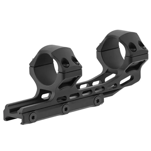 Leapers 30mm High Off-Set Picatinny Matte Black Mount Rings - LP-32250