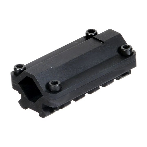 Leapers UTG Universal 5 Slot Single-Rail Matte Black  Rifle Barrel Mount  - LP-MNTBR005S