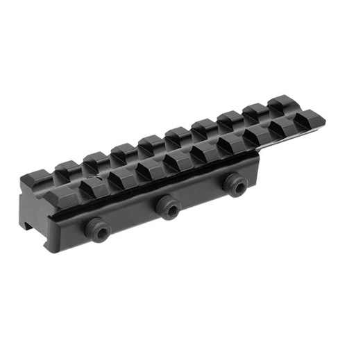 Leapers UTG Matte Black Dovetail to Picatinny Mount - LP-MNTPMTOWLA