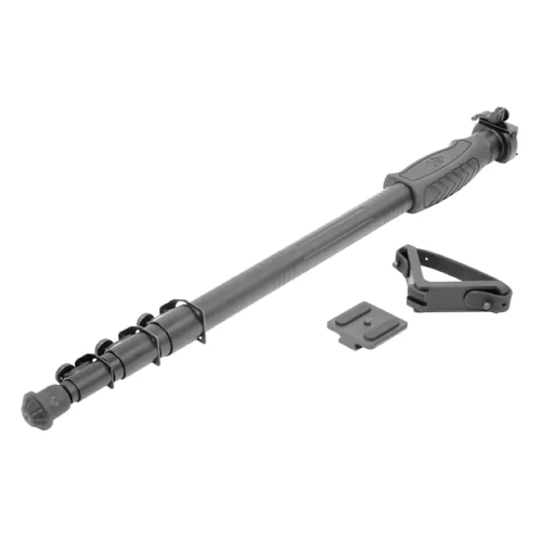 Leapers UTG 58" Matte Black Monopod with V-Rest - LP-MP150Q