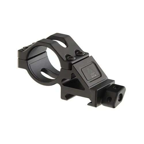 Leapers UTG Tactical Angled Matte Black Offset Ring Mount - LP-RGFL138