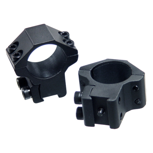 UTG AccuShot 1" 3/8 Dovetail Medium Airgun Rings - LP-RGPM-25M4