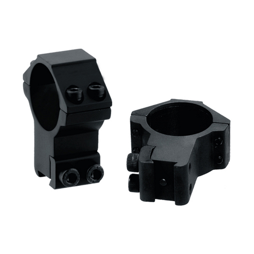 UTG AccuShot 30mm 3/8 Dovetail High Airgun Rings - LP-RGPM-30H4