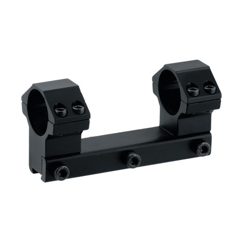 Leapers UTG Accushot 1" High Profile Matte Black Airgun Integral Mount - LP-RGPM2PA25H4