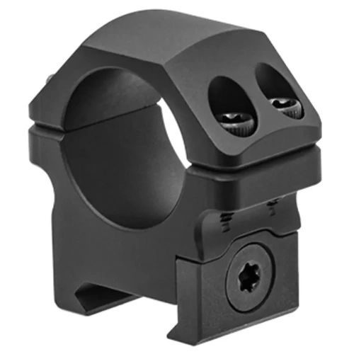Leapers UTG PRO 1" Low Picatinny Matte Black Mount Rings - LP-RWU012510