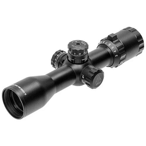 Leapers UTG BugBuster 3-12x32 Mil-Dot Black Riflescope with Dovetail Rings - LP-SCPM312AOD