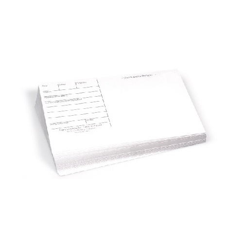 Lightning Powder Backing Cards White 5x8 - 1-3501