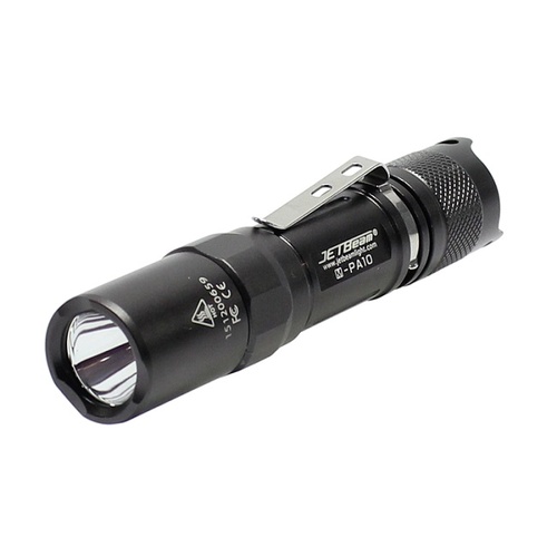 JETBeam M-PA10 LED Military Torch with Rechargeable Battery - 660 Lumens - M-PA10