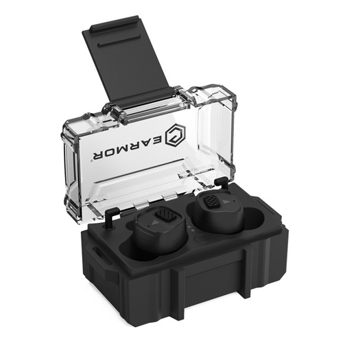 Earmor M20T Pro Bluetooth Electronic Earplugs - Tactical Black - M20T-PRO-BK