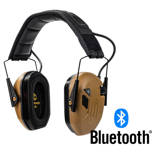 Earmor M300T Electronic Bluetooth Earmuffs - Coyote Brown - M300T-CB