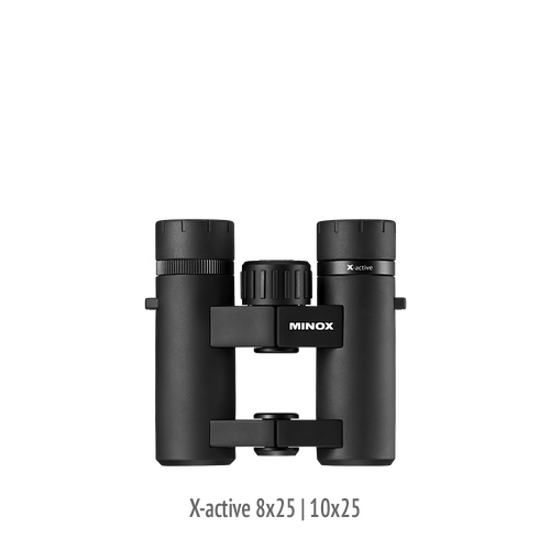 Minox X-Active 8x25 Comfort Bridge Housing Binoculars - Waterproof - M80407330