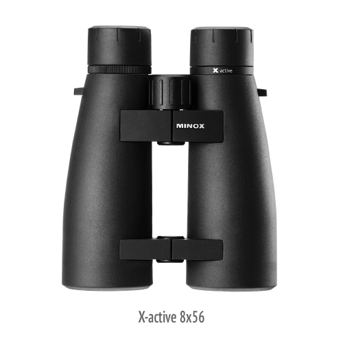 Minox X-Active 8x56 Binoculars Robust Aluminum Housing - Black - M80407337