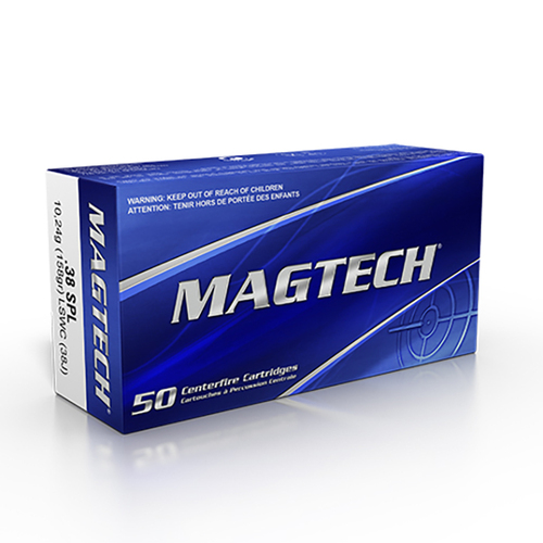 Magtech 38 Special 158GR LSWC - 50 Round Pack - 38J